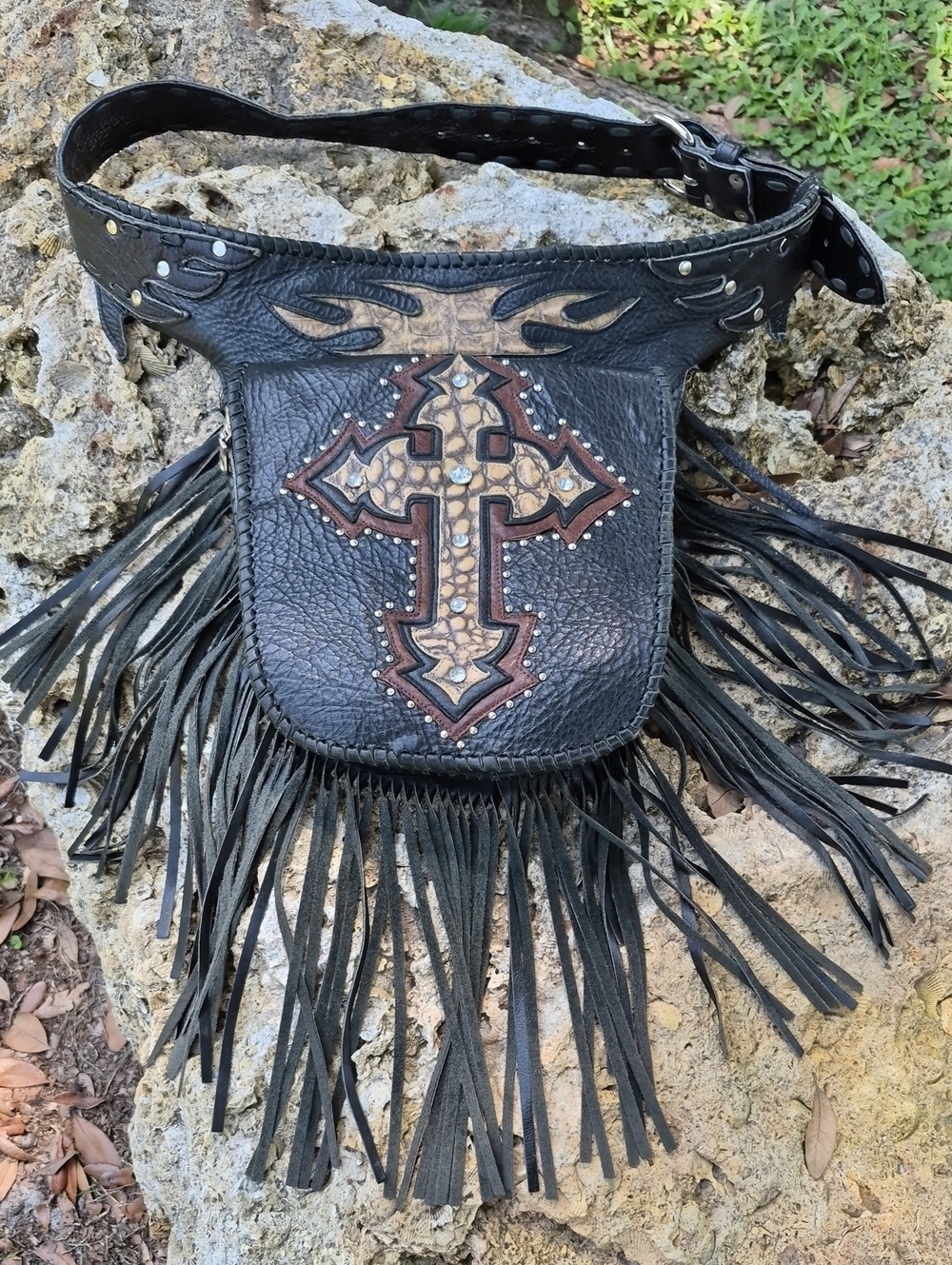 Tribe America Made In USA Fringe Holster Hip